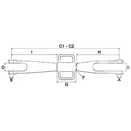 Chandelle de relevage adaptable Deutz