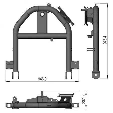 Chassis attelage sip423520110