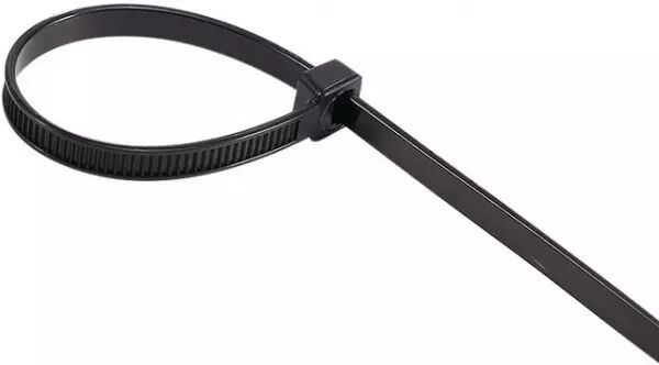 COLLIER RILSAN plastique noir Longueur 360 mm - Largeur 7.5 mm
