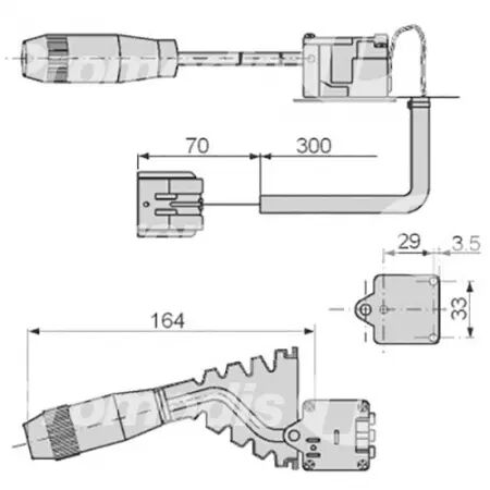 Commutateur adaptable Claas/Renault