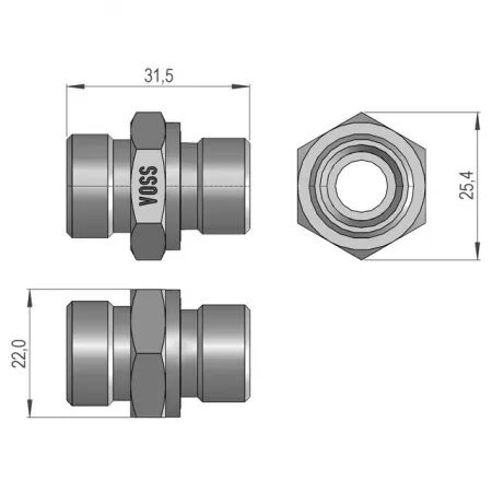 Connecteur sip 950005808