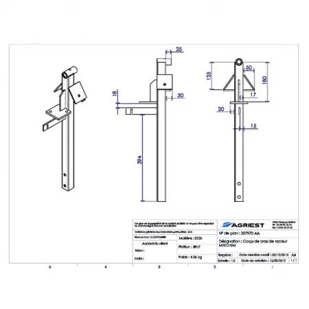 Corps de bras de racleur miro nm