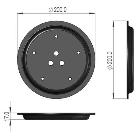 Couvercle lateral pivotant sip855028720b