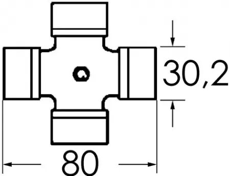 Croisillon 30,2x80