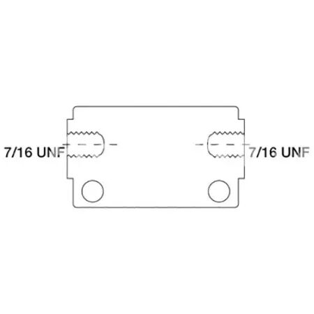 Cylindre récepteur de freins adaptable Massey Ferguson