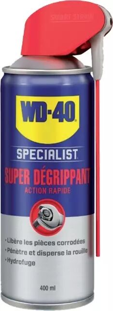 Super Dégrippant WD40 action rapide 400 ml 