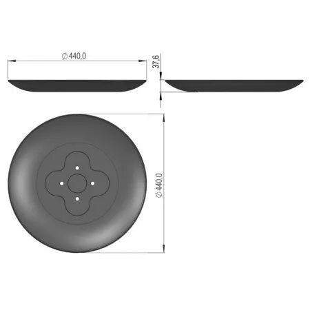 Disque air alp soude sip 851020131b