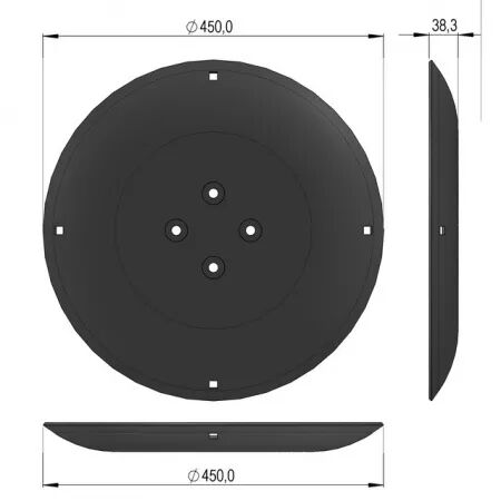 Disque air soude sip 852020210b