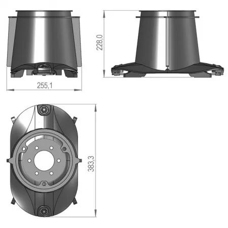 Disque cone sip silvercut 745032360