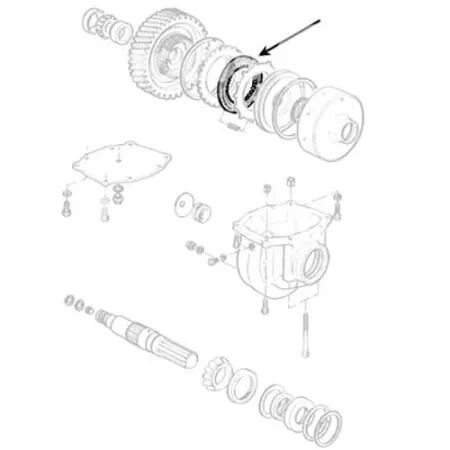 Disque d\'embrayage adaptable Landini/Massey Ferguson