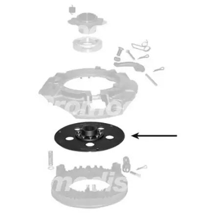 Disque de prise de force adaptable Massey Ferguson