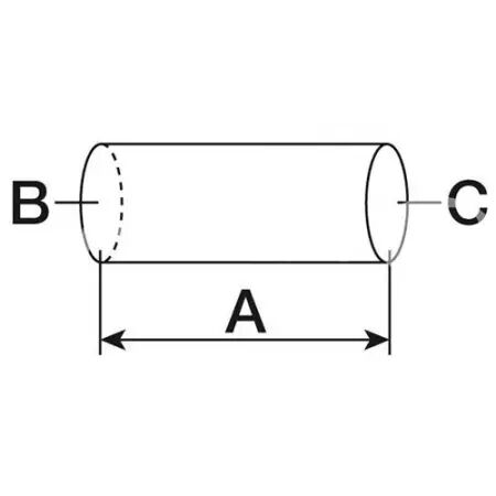 Durite by-pass d.22x22mm