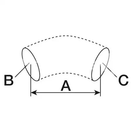 Durite by-pass d.22x22mm