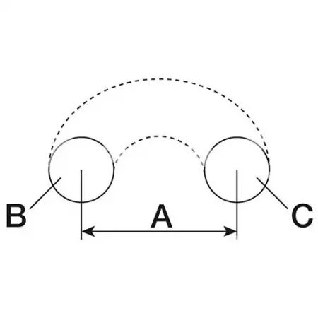 Durite by-pass d.51x51mm