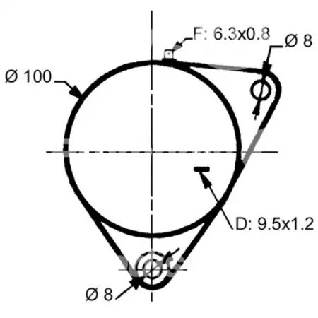 Dynamo 12V - 11a adaptable