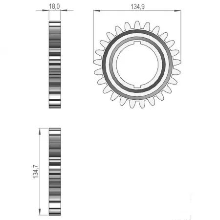 Engrenage 1 sip 851060060