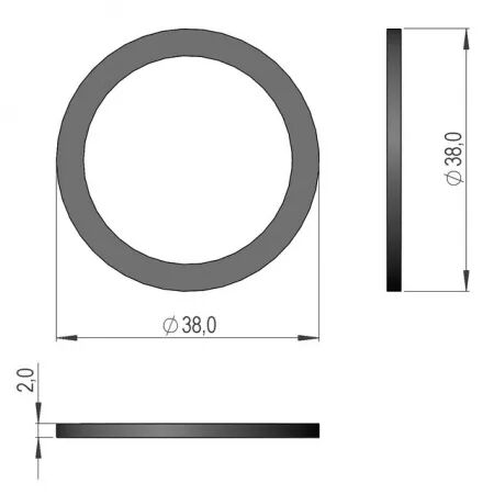 Ensemble rondelle 30,2/ 38 sip151013708