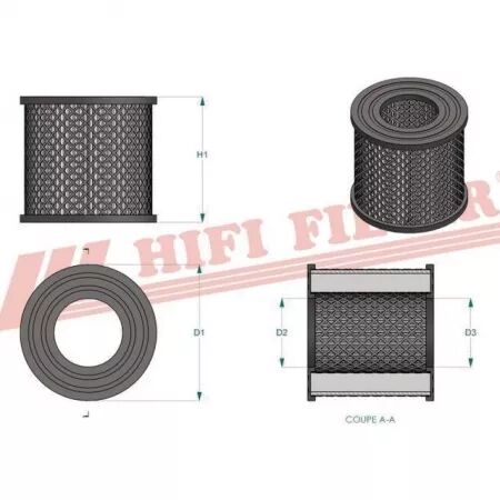 Filtre a air sa 10234 hifi filter