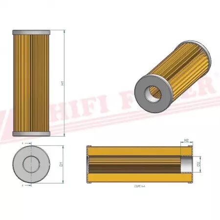 Filtre a gasoil sn 21589 hifi filter