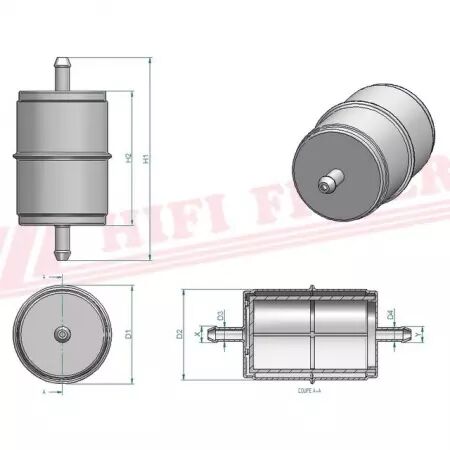 Filtre a gasoil sn 40520 hifi filter