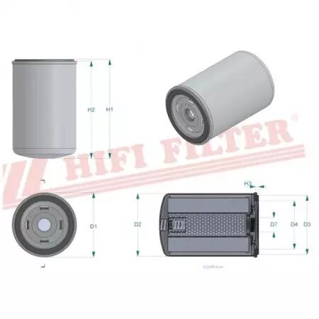 Filtre a huile so 6142 hifi filter