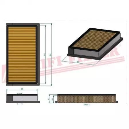 Filtre habitacle sc 17683 hifi filter