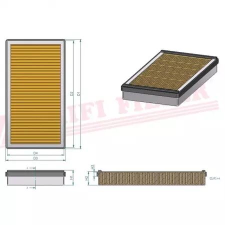 Filtre habitacle sc 40065 hifi filter