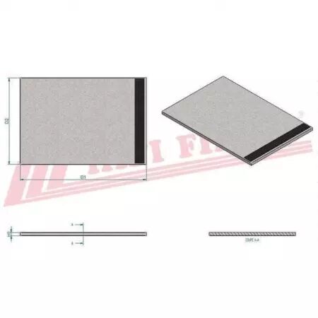 Filtre habitacle sc 40126 hifi filter