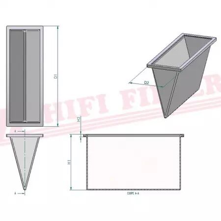 Filtre habitacle sc 50021 hifi filter