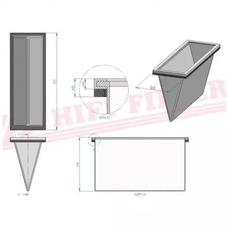 Filtre habitacle sc 50164 hifi filter