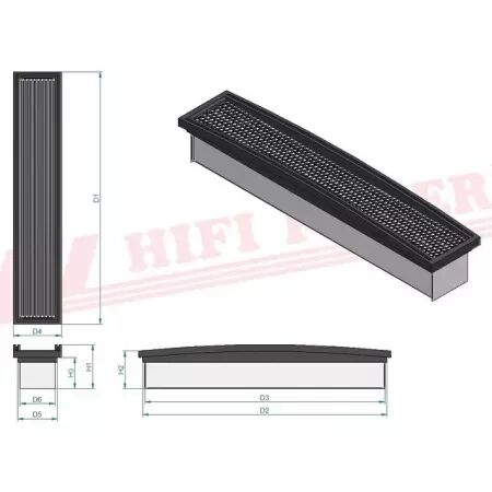 Filtre habitacle sc 50223 hifi filter