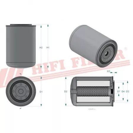 Filtre hydraulique sh 60033 hifi filter