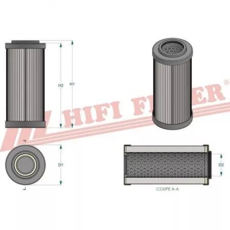 Filtre hydraulique sh 61153 hifi filter