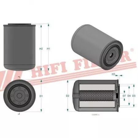 Filtre hydraulique sh 63061 hifi filter