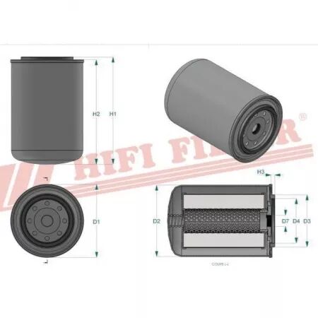 Filtre hydraulique sh 63201 hifi filter