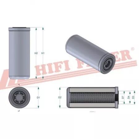 Filtre hydraulique sh 66542 hifi filter