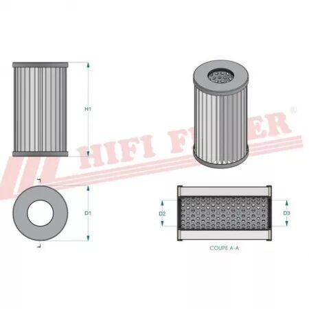 Filtre hydraulique sh 74153 sp hifi filter