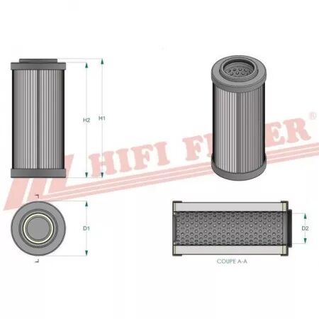 Filtre hydraulique sh 75203 hifi filter