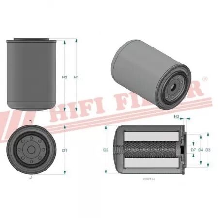 Filtre hydraulique sh 76855 hifi filter