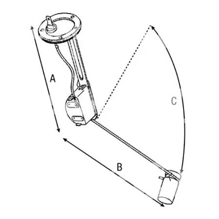 Flotteur de reservoir adaptable John Deere