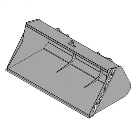 Godet frontal ap-gf a lame lg 1800 mini bobcat 2