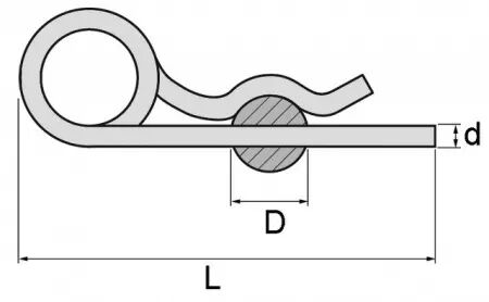 GOUPILLE BÊTA DOUBLE SPIRE - ZINGUÉ