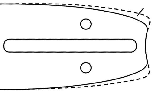 Guide de tronçonneuse 40 cm / .325/ 1,5 mm / 66 entraineurs