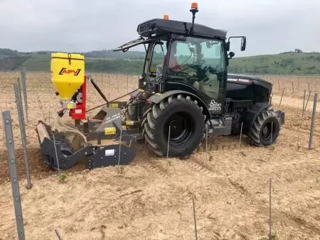 Herse rotative viticulture - arboriculture - maraichage