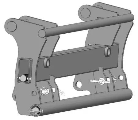 Interface chargeur mailleux/euro 2 dents ø35x1150