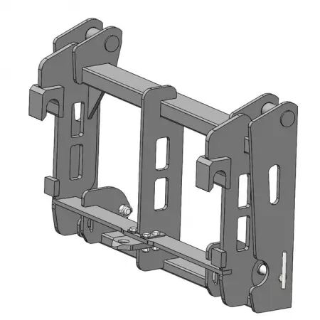 Interface chargeur merlo- jcb qfit / q-fit reglable