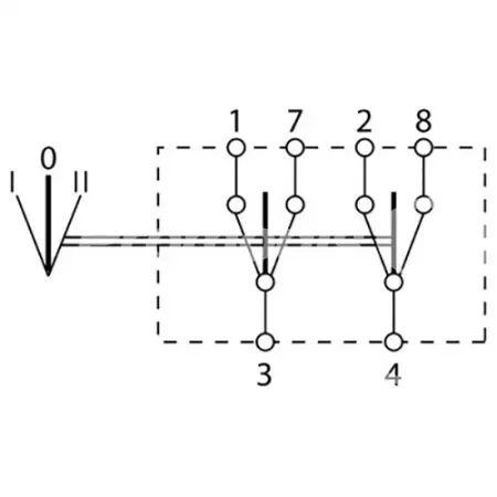 Interrupteur a bascule 3 positions adaptable Valtra/Valmet