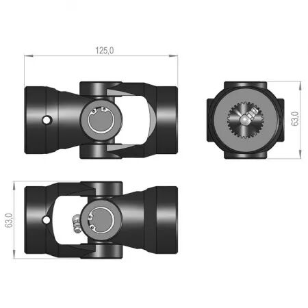 Joint b&p 81g2000073 sip 152725000