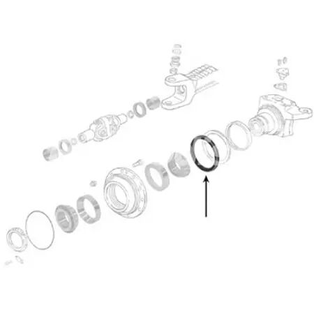 Joint spi adaptable 121.8x150x13/15