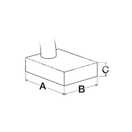 Kit de 4 balais pour démarreur adaptable Claas/Renault/Deutz<br />